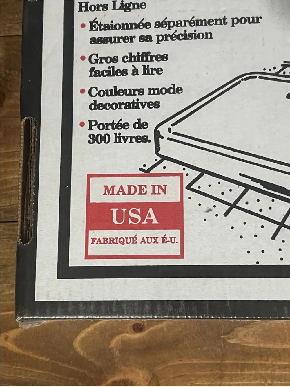 Vintage Sunbeam Bath Scale - Made in USA - NEW/SEALED - Up to 300lb Capacity